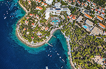 Luftaufnahme, Beach Club Hvar